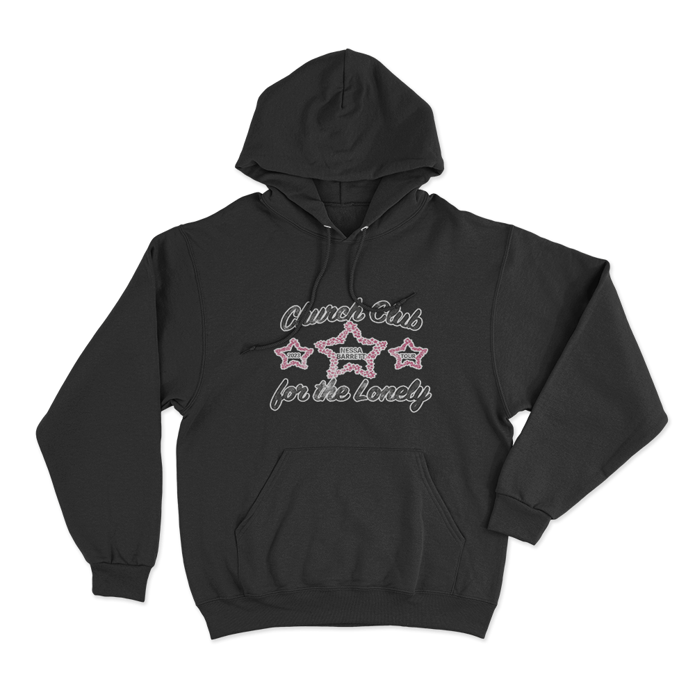 Church Club Hoodie Black Church Club Hoodie Black