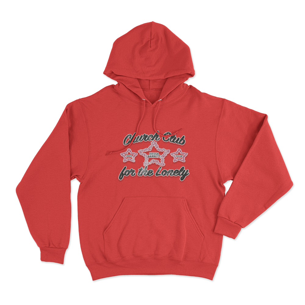 Church Club Hoodie Red Church Club Hoodie Red