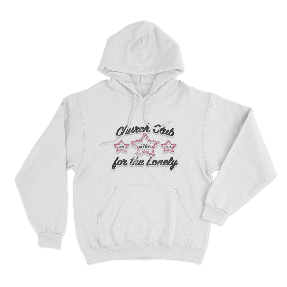 Church Club Hoodie White Church Club Hoodie White
