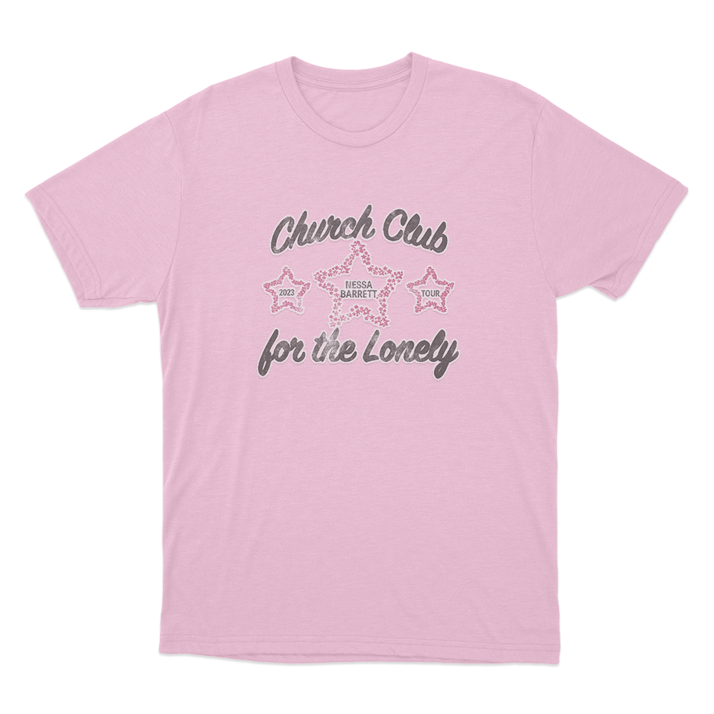 Church Club T Shirt Pink Church Club T Shirt Pink