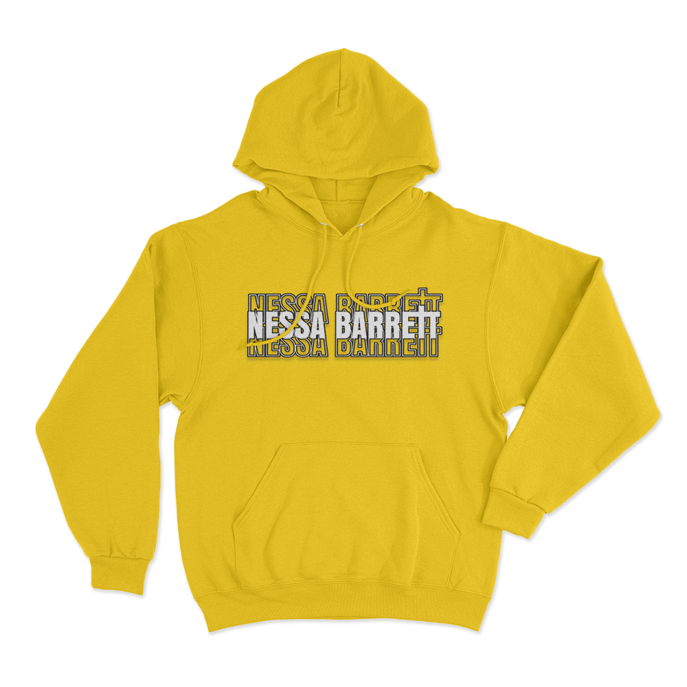 Nessa Stacked Hoodie Yellow Nessa Stacked Hoodie Yellow